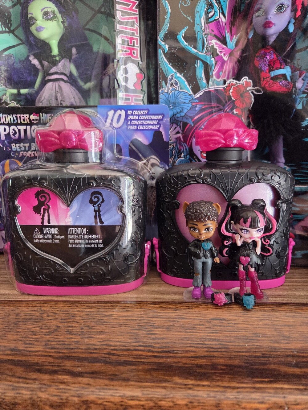 Monster High Potions Best Boos Forever - Draculaura & Clawd Wolf